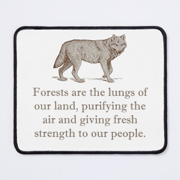 Item preview, Forest Are The Lungs Our Land designed and sold by CrankyOldDude.