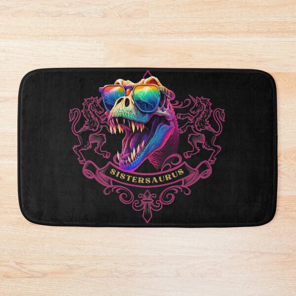 Item preview, SisterSaurus T Rex Dinosaur with Sunglasses Vintage Funny designed and sold by CoyoteStudio.