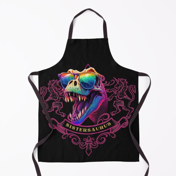 Item preview, SisterSaurus T Rex Dinosaur with Sunglasses Vintage Funny designed and sold by CoyoteStudio.