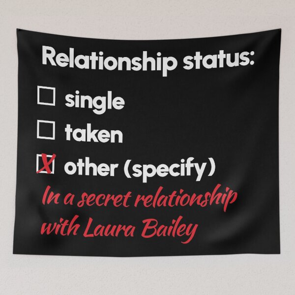 Item preview, Laura Bailey - Relationship 2 designed and sold by 2Girls1Shirt.