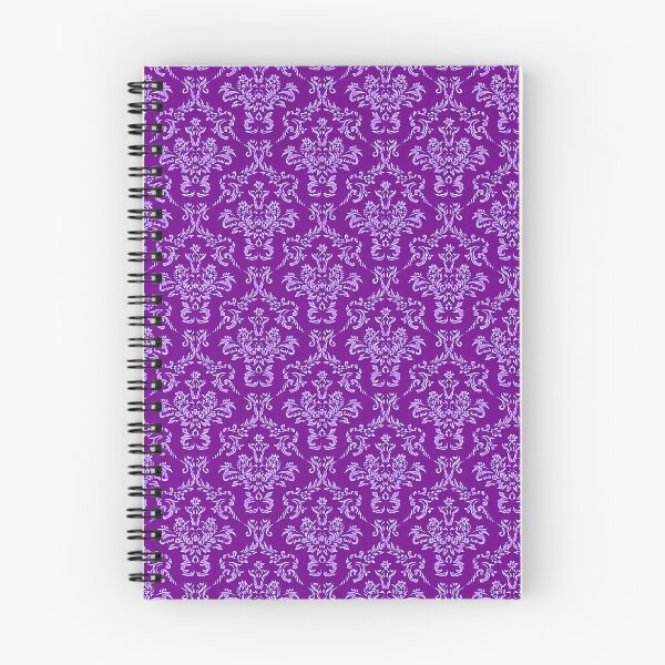 Item preview, Purple Damask Wallpaper Pattern designed and sold by KellysComColors.