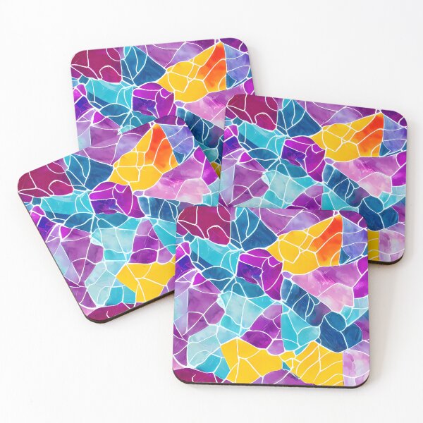 Item preview, Colorful Abstract Marble Gems Patterns designed and sold by Artilize.
