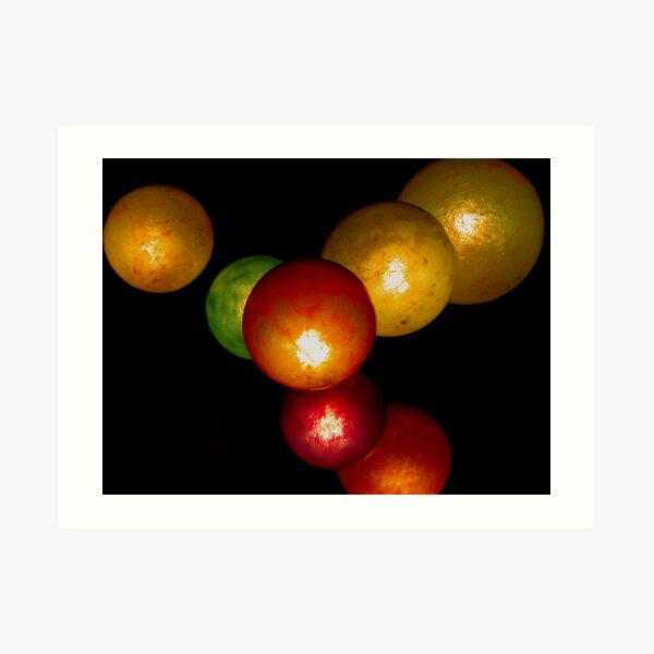 Orbs Art Print