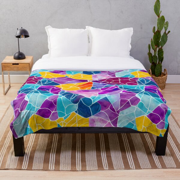 Item preview, Colorful Abstract Marble Gems Patterns designed and sold by Artilize.