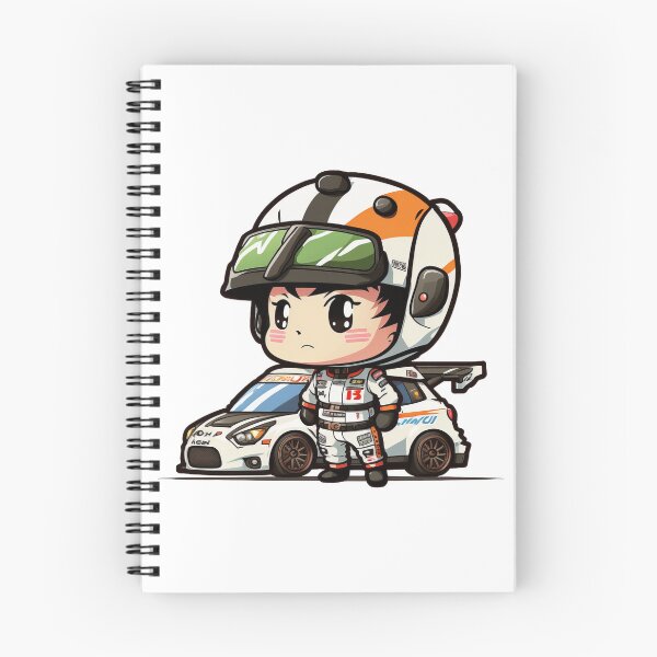 Item preview, Chibi Racer Boy and His Car designed and sold by TheChibiStore.