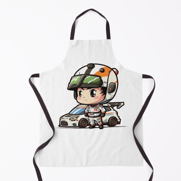 Item preview, Chibi Racer Boy and His Car designed and sold by TheChibiStore.
