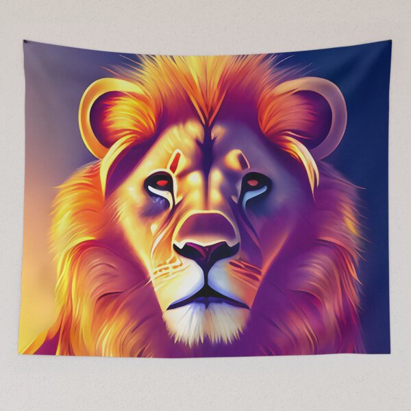 Item preview, Majestic Lion King designed and sold by Teebuya.