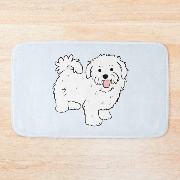 Item preview, Maltese cute illustration  designed and sold by Yarafantasyart.