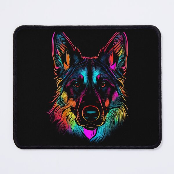 Item preview, German Shepherd Dog Colorful Paint Splash designed and sold by rafaeltto.