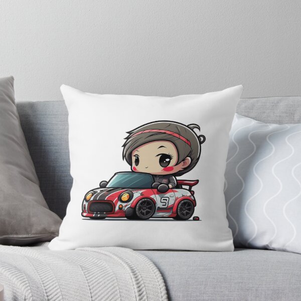 Item preview, Chibi Racer Girl and her Ride designed and sold by TheChibiStore.