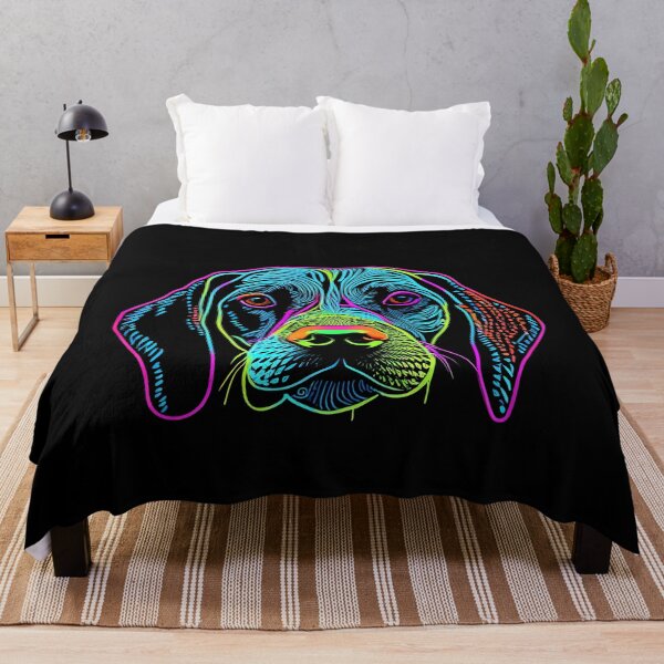 Item preview, German Shorthaired Pointer Dog Colorful Paint Splash designed and sold by rafaeltto.