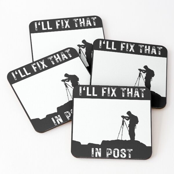 Item preview, I'll Fix That In Post! designed and sold by The Darkroom.