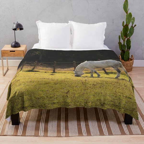 Item preview, White Grazing Horse designed and sold by Nicklas81.