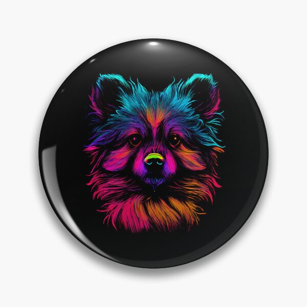 Item preview, German Spitz Dog Colorful Paint Splash designed and sold by rafaeltto.