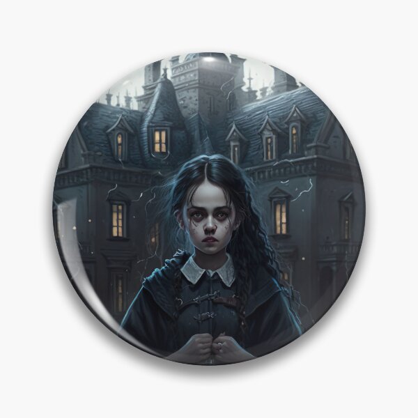 Item preview, Wednesday Addams Inspired Fanart Artwork designed and sold by jojolescargot.
