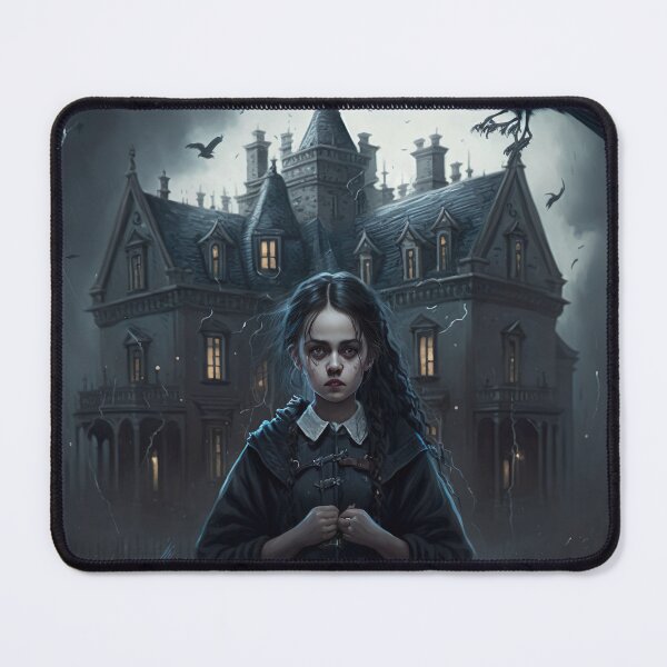 Item preview, Wednesday Addams Inspired Fanart Artwork designed and sold by jojolescargot.