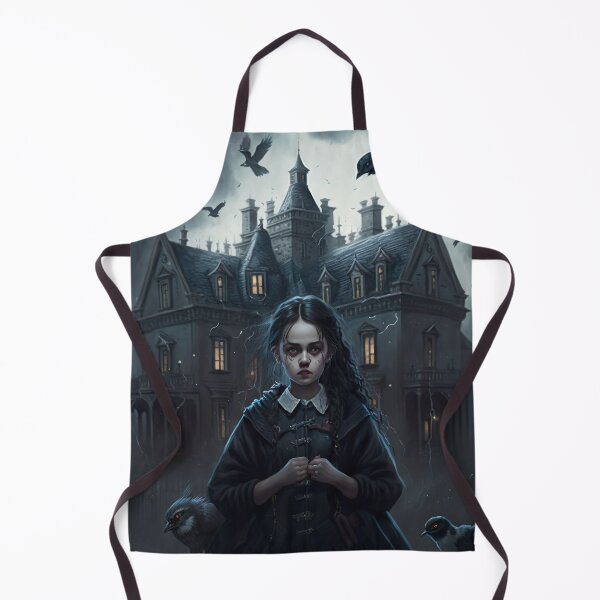 Item preview, Wednesday Addams Inspired Fanart Artwork designed and sold by jojolescargot.