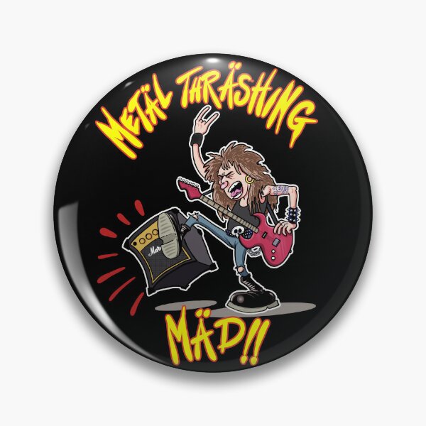 Item preview, Metal Thrashing Mad! designed and sold by dembonesart.