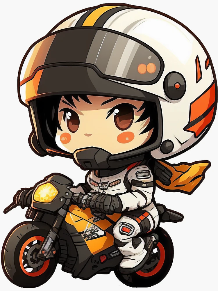 chibi no signal 📵👾 #bikergirl #motorcycle #motogirl #moto #kawasaki
