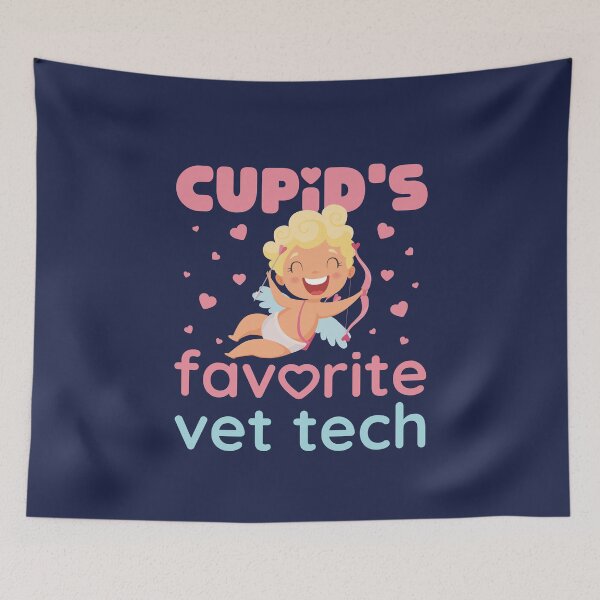 Item preview, Cupid's Favorite Vet Tech Cute Valentine's Day designed and sold by jaygo.