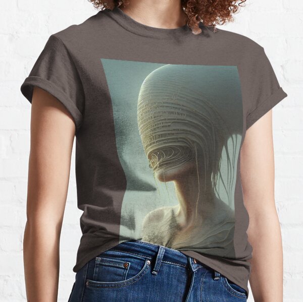 I can see you... Eldritch Style AI Art Classic T-Shirt