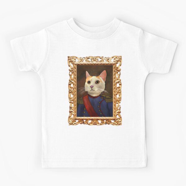 Napoleon Cat Kids T-Shirt