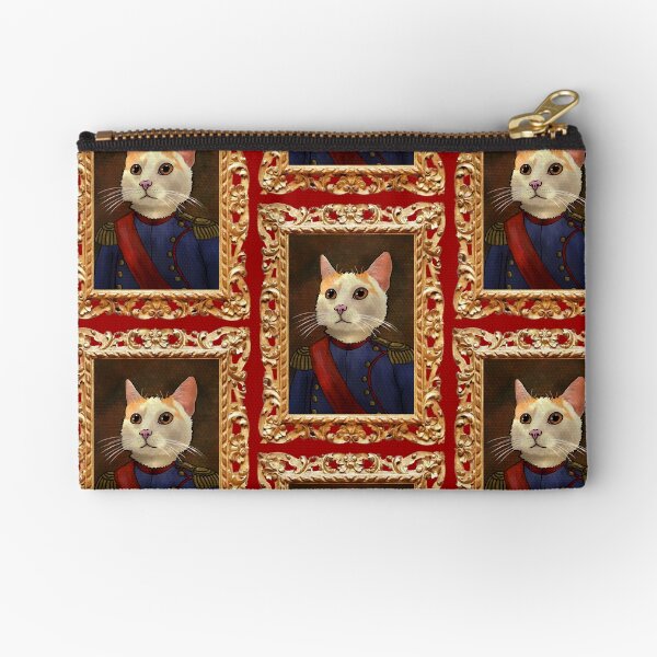 Napoleon Cat Zipper Pouch