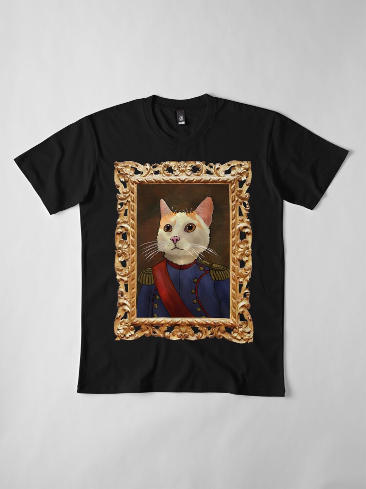 Alternate view of Napoleon Cat Premium T-Shirt