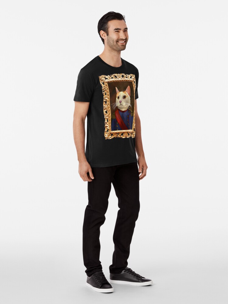 Alternate view of Napoleon Cat Premium T-Shirt