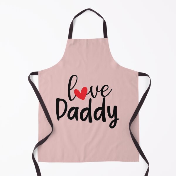 Item preview, Love Daddy - text with a red heart designed and sold by EmeraldeaArt.