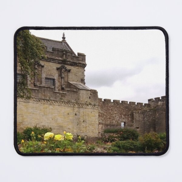 Item preview, Stirling Castle With Yellow Roses designed and sold by MagsWilliamson.