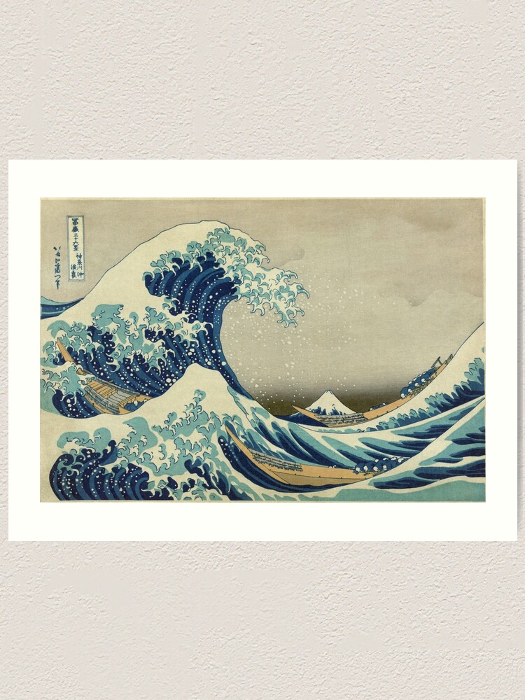 Alternate view of The Great Wave Art Print