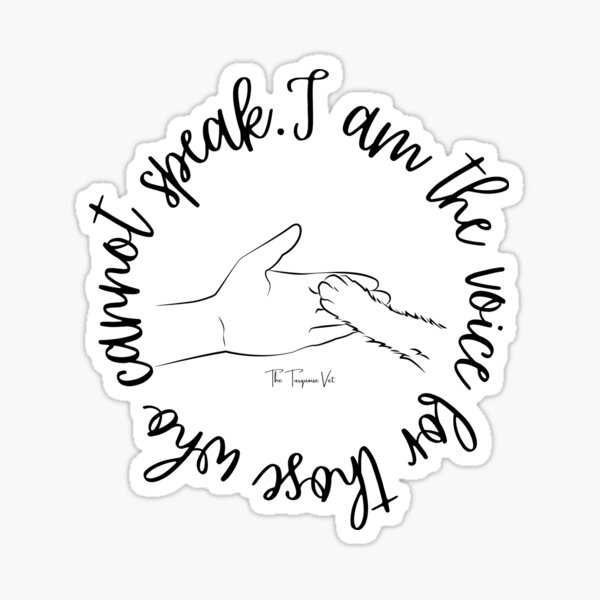 Feline Veterinarian Sticker