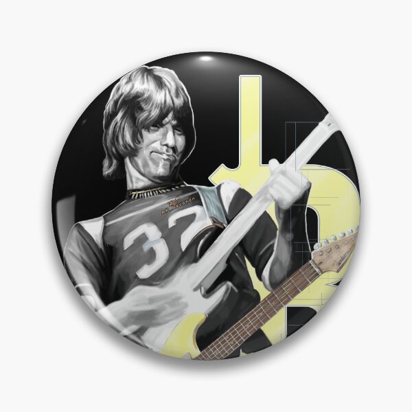 Item preview, Jeff Beck painting designed and sold by AK-Hevonen.