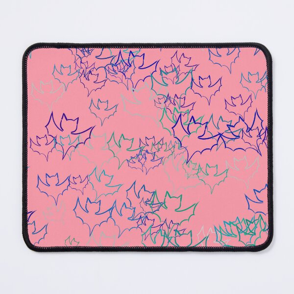 Item preview, Blue Bats - Pink Background designed and sold by FinapplePudding.