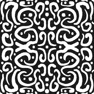 Artwork thumbnail, Primitive Block Pattern by TanglePatch