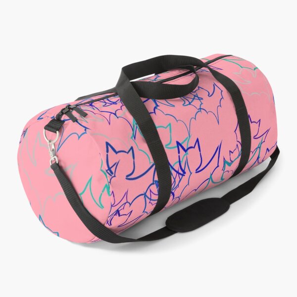 Item preview, Blue Bats - Pink Background designed and sold by FinapplePudding.