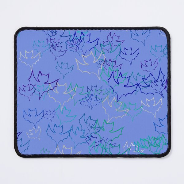 Item preview, Blue Bats - Blue Background designed and sold by FinapplePudding.