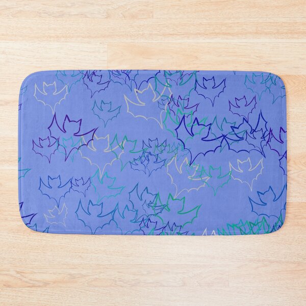 Item preview, Blue Bats - Blue Background designed and sold by FinapplePudding.
