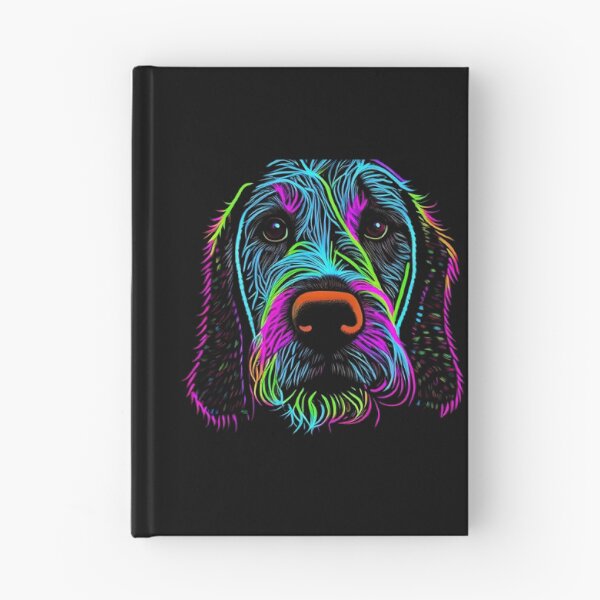 Item preview, German Wirehaired Pointer Dog Colorful Paint Splash designed and sold by rafaeltto.