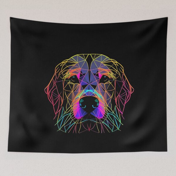 Item preview, Golden retriever Dog Colorful Paint Splash designed and sold by rafaeltto.