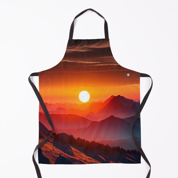 Item preview, View of the Stunning Sunset from Mountains designed and sold by krazybookz.
