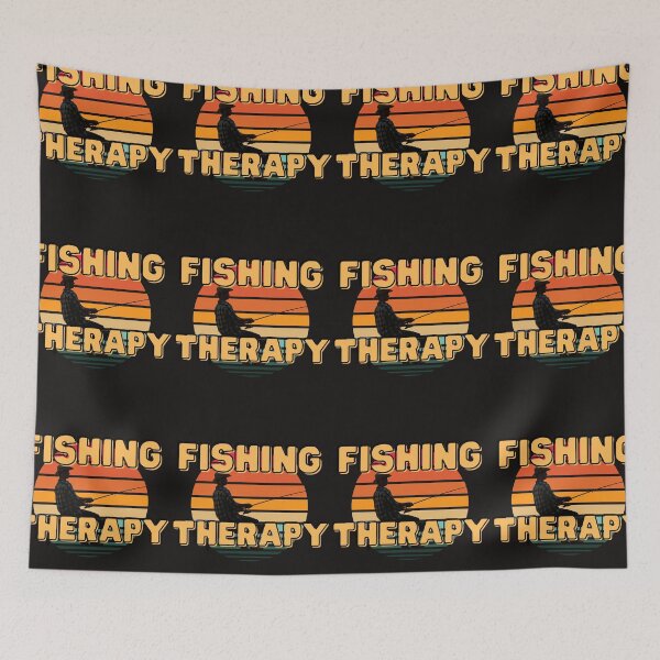 Item preview, FISHING THERAPY LOVE designed and sold by starfishstuff.
