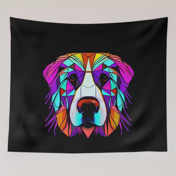 Item preview, Great pyrenees Dog Colorful Paint Splash designed and sold by rafaeltto.