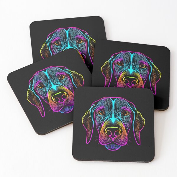 Item preview, Pointer Dog Colorful Paint Splash designed and sold by rafaeltto.