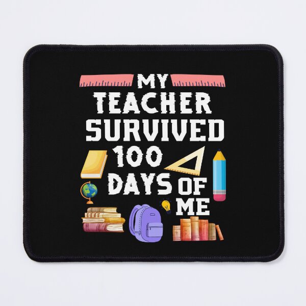 Item preview, My Teacher Survived 100 Days Of Me Funny School designed and sold by ZEDSOU ⭐⭐⭐⭐⭐.