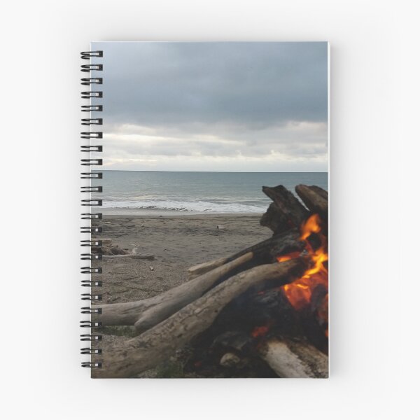 Item preview, Fogata en la playa-campfire on the beach designed and sold by ORIGENcreate.