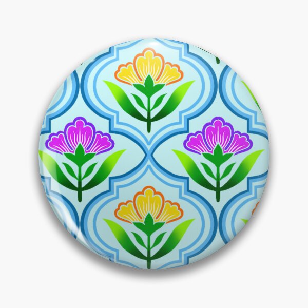 Item preview, Ditsy flower ethnic pattern art(2nd copy) designed and sold by Charmy Design.