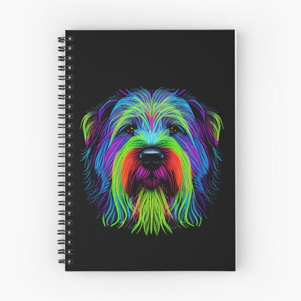 Item preview, Polish Lowland Sheepdog Dog Colorful Paint Splash designed and sold by rafaeltto.