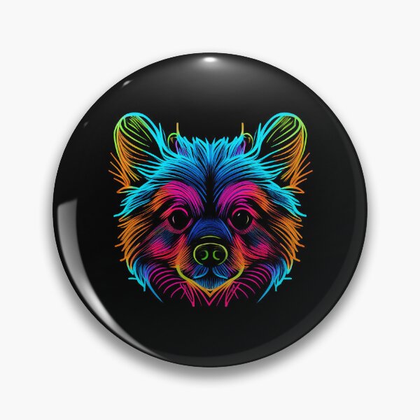 Item preview, Pomchi Dog Colorful Paint Splash designed and sold by rafaeltto.